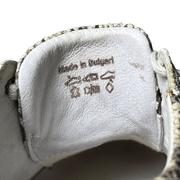 Joseph Seibel Women's Caspian Sneakers Size EU 39 US 8-8.5 Taupe Gray Leather - Picture 10 of 12